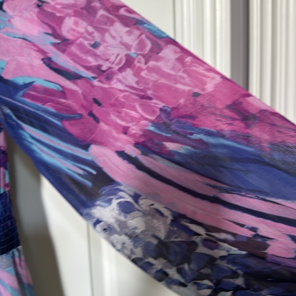 NWT sheer sleeve dress - Picture 2 of 4